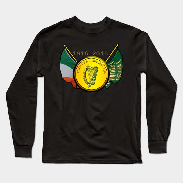 Tiocfaidh ár lá Our day will come Long Sleeve T-Shirt by declancarr